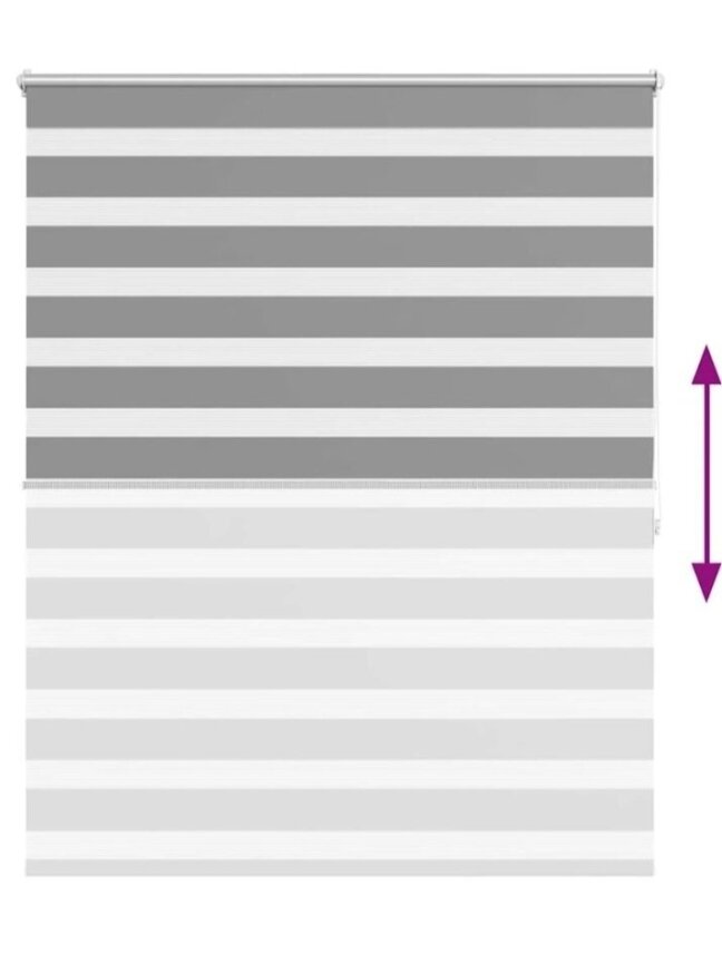 Zebra ruloo, 120 × 175 cm, hall 4