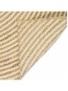 Area rug, white, 80 x 400 cm, jute